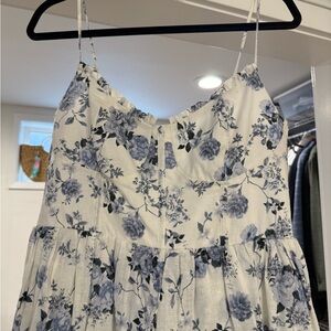 Floral Spaghetti Strap Dress